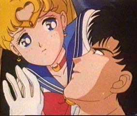 Sailor Moon and Tuxedo Mask